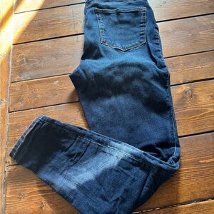 Dark Blue Denim Jeans